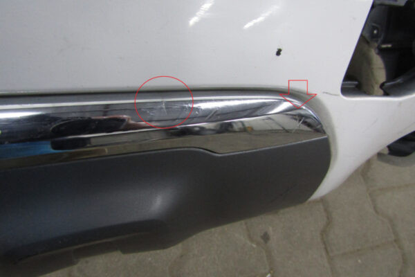 Bumper BMW X3 G01 X-Line LUXURY LINE 17-21 CHROM 5112-139605-14 Achterbumper MK3824