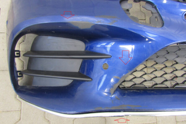 Bumper Mercedes C Klasse W205 AMG Facelift 18- Voorbumper MK477
