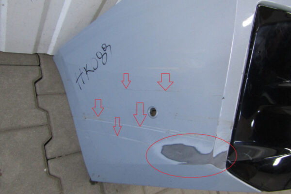 Bumper BMW 3 G20 SEDAN M-Pakket M Pakket FACELIFT LCI 22- 8085480  Achterbumper HK089