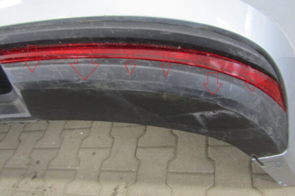Bumper Skoda Superb IV 4 3P3 Sedan Liftback 6XPDC 23- 3P3807421 Achterbumper HK129