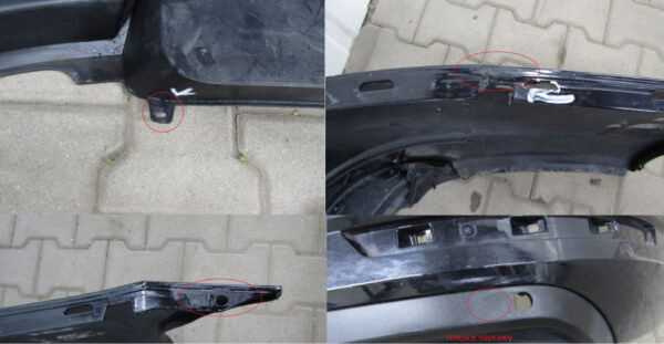 Bumper SKODA SUPERB III 3V5 SEDAN 15-19 3V5807421 Achterbumper SM97
