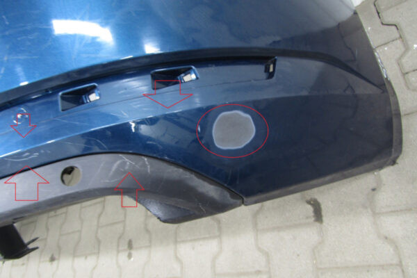 Bumper SKODA SUPERB III 3V5 SEDAN 15-19 3V5807421 Achterbumper SM100