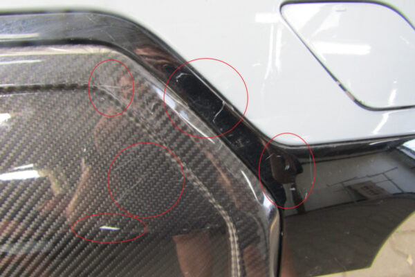 Bumper BMW 3 G20 FACELIFT LCI Sedan M PERFORMANCE CARBON 22- 51128085480 Achterbumper PJ132