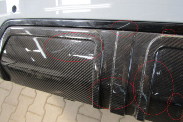 Bumper BMW 3 G20 FACELIFT LCI Sedan M PERFORMANCE CARBON 22- 51128085480 Achterbumper PJ132
