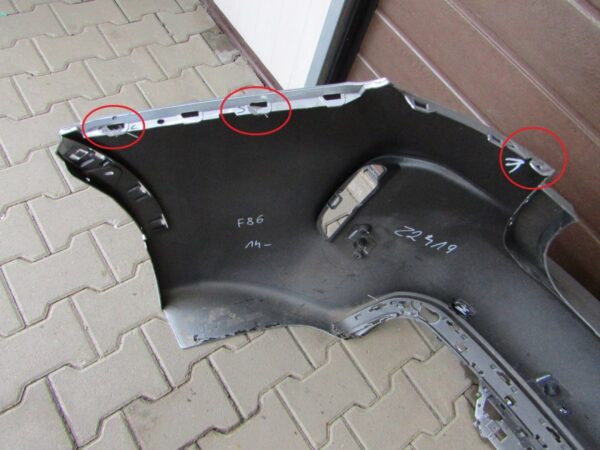 Bumper BMW X6M F86 M Power 14- 8209503990 Achterbumper Z2419