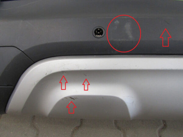 Bumper Renault Captur Facelift  17-19 850B25656R Achterbumper KS7455