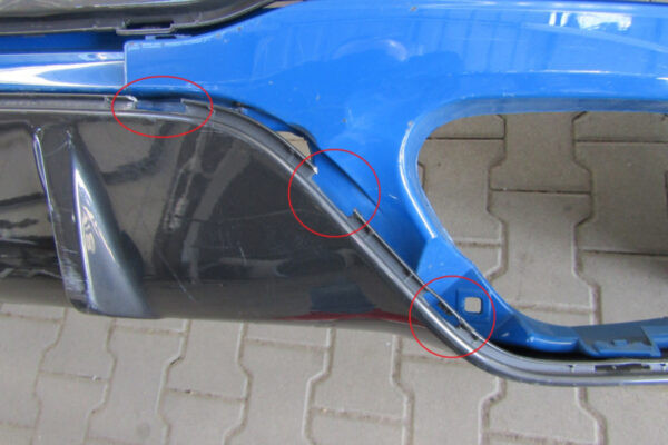 Bumper BMW 8 G14 G15 M-Pakket M Pakket 18- Achterbumper Q3754