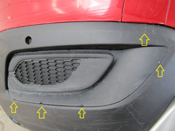 Bumper Opel Crossland X 17-20 39097370 Voorbumper KS7702