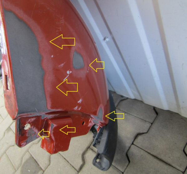 Bumper	RENAULT CAPTUR   Facelift 17-19    Achterbumper  JM923