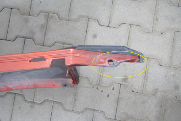 Bumper SKODA SUPERB III 3V9 KOMBI SCOUT 3V9807421 Achterbumper KJ10788
