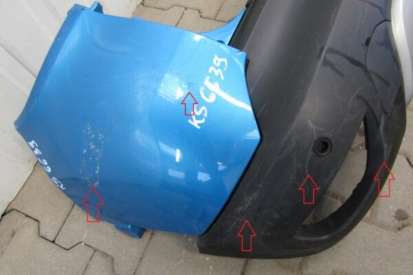 Bumper  Renault Captur  Facelift 17-19  Achterbumper  KS6639
