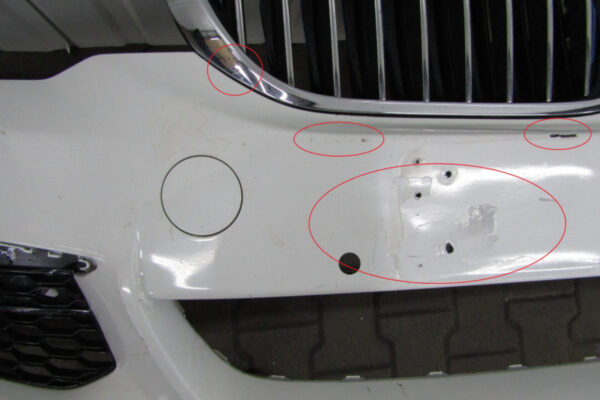Bumper BMW 5 G30 G31 M-Pakket M Pakket  17-20 8070201 Voorbumper HK196