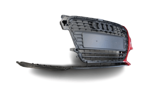 Bumper Audi A1 8X0 10-14 8X0807437 Grill Voorbumper Q3757