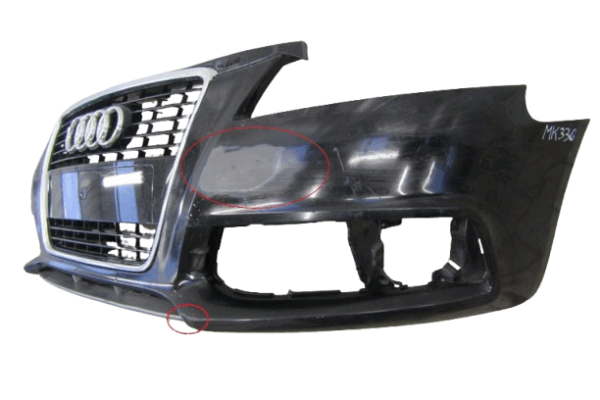 Bumper Audi A3 S-Line Sline Facelift 8P0 08-12 8P0807437 Voorbumper MK336