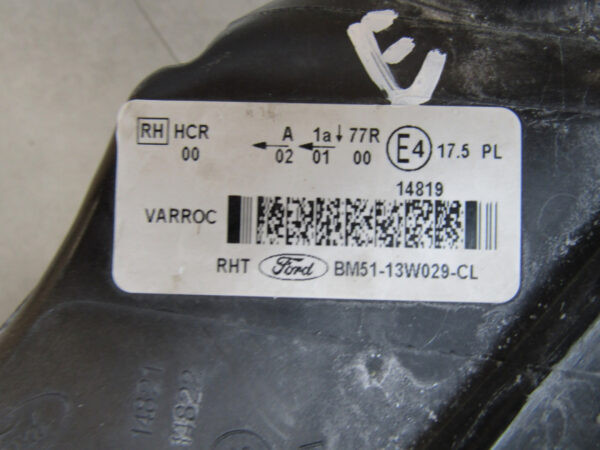 KOPLAMP FORD FOCUS MK3 3 10-14 BM51-13W029 RECHTS S975/4K/6E