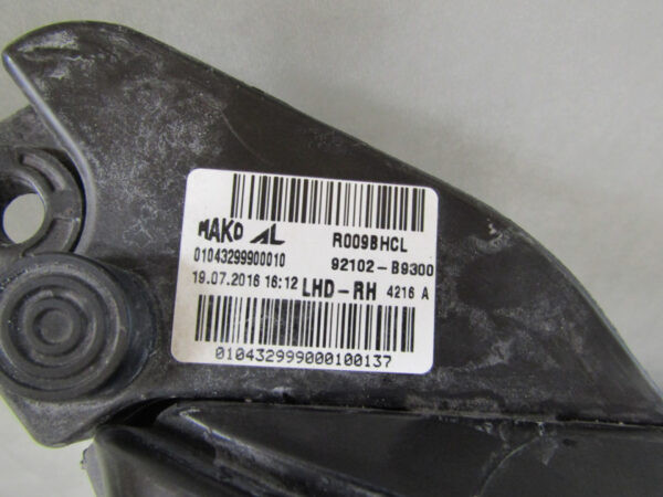 KOPLAMP HYUNDAI I10 II LED 13-19 92102-B9000 RECHTS S926/4K/14B