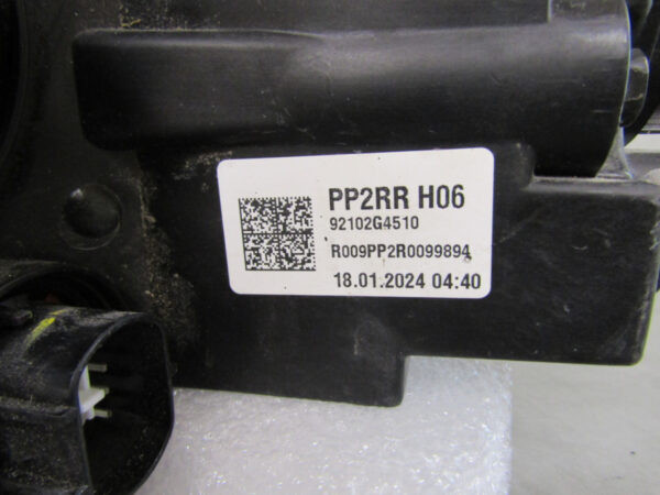KOPLAMP HYUNDAI I30 III I 30 FACELIFT 20- 92102G4510 RECHTS A1044/4K/12E