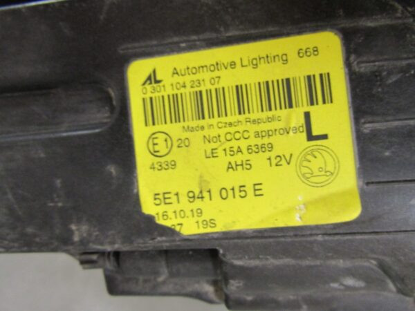 KOPLAMP SKODA OCTAVIA 3 III FACELIFT FULL LED 16-20 5E1941015E LINKS S1006/4K/8E