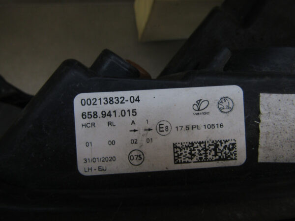 Koplamp Skoda Kamiq 658 LED 19-23 658941015 Links S961/A131