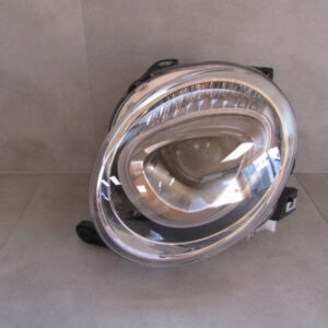 KOPLAMP FIAT 500 FACELIFT HALOGEEN LENS 15- LINKS A1070/4K/10E