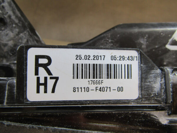 KOPLAMP TOYOTA CHR C-HR I FULL LED 16-19 81110-F4071-00 RECHTS  S917/4K/16G