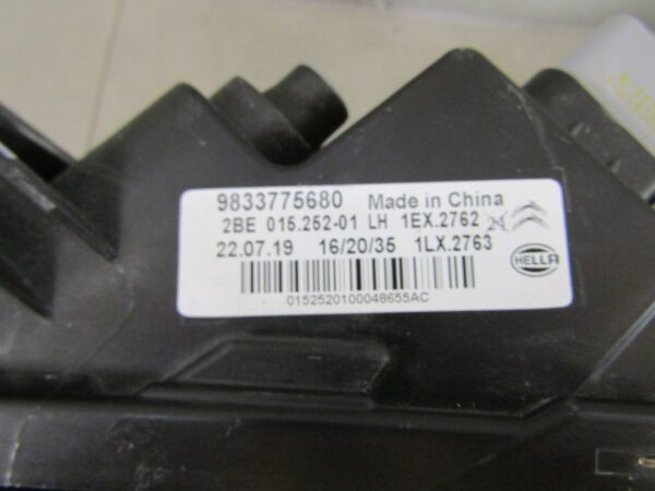 LED KOPLAMP CITROEN C5X C5 X 22- DAGRIJVERLICHTING LINKS 9833775680 A1146/4K/6D
