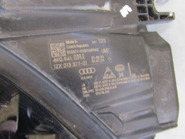 Koplamp Audi A6 C8 Full LED 18- 4K0941039 LINKS A1124/4K/10G