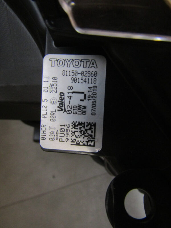 Koplamp Toyota Corolla E21 LED 18-22 81150-02S60 LINKS A1054/C99