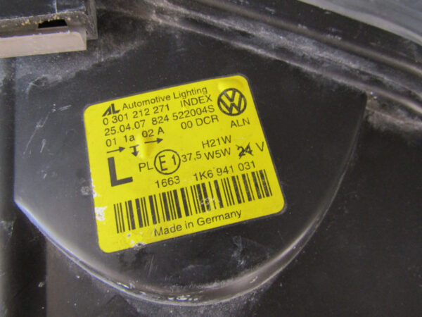 Koplamp VW GOLF V 5 XENON 03-05 1K6941031 LINKS A983/5K/16G