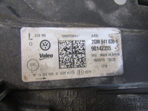 Koplamp VW VOLKSWAGEN T-CROSS 2GM TCROSS Full LED 18-23 LH 2GM941035A LINKS A1109/4K/11F