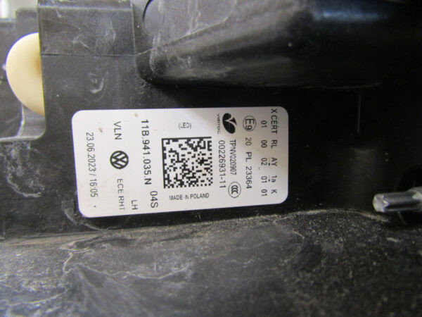 Koplamp VW VOLKSWAGEN ID4 ID.4 ID.5 ID5 Full LED IQ Light 20- 11B941035N Links S956/D130