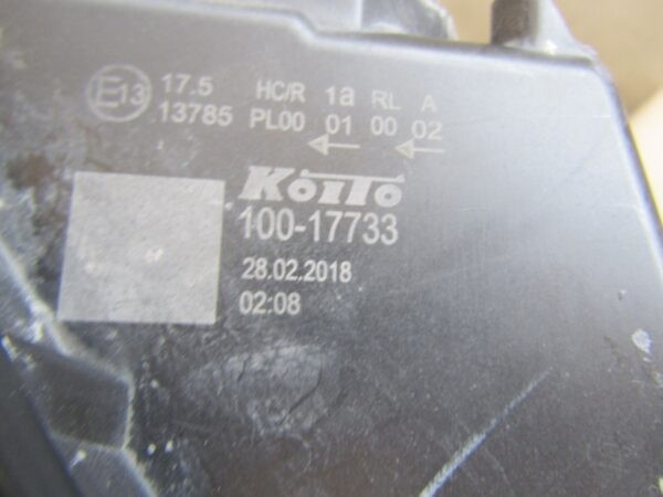 KOPLAMP Suzuki SX4 S CROSS REGULAR 13-16 100 17733 RECHTS Q997/K4 7F