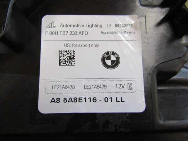 Koplamp BMW X5 G05 X6 G06 FACELIFT LCI FULL LED 23- 5A8E116 RECHTS Q973/K4 5G