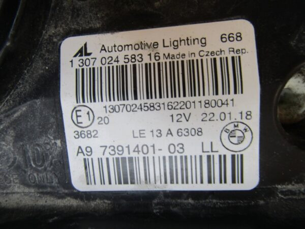 KOPLAMP BMW 2 SERIE F45 F46 LED- 14-18 LINKS 7391401 S1062/k4/15A