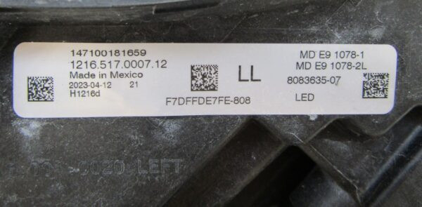 KOPLAMP BMW 2 SERIE M2 G42 FULL LED 22- COMPLEET 8083635 LINKS S1010/4K/8F