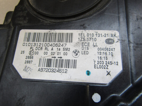 KOPLAMP BMW 5 SERIE F10 F11 XENON 10-13 7203245 LINKS Q907/C189
