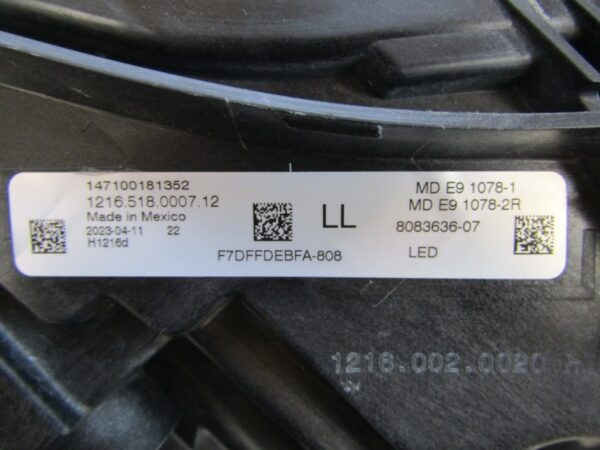 KOPLAMP BMW 2 SERIE G42 M2 FULL LED 22- 8083636 RECHTS Q938/K5 15A