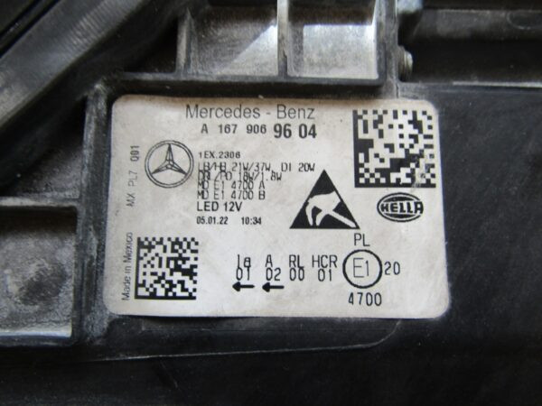 KOPLAMP Mercedes GLE W167 FULL LED PERFORMANCE 19-23 A1679069604 RECHTS Q990/K4 6B