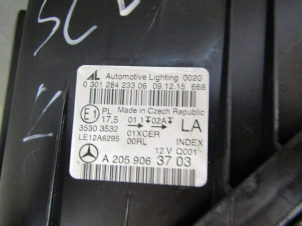 KOPLAMP Mercedes C Klasse W205 LED HIGH PERFORMANCE 14-18 A2059063703 LINKS S1050/D180