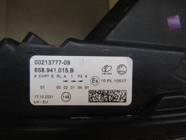 Koplamp Skoda Kamiq 658 Full LED 19-23 Links 658941015B S980/4K/11D