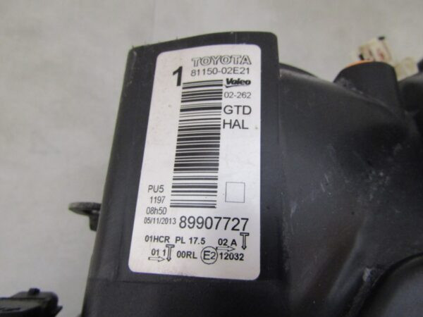 KOPLAMP Toyota Auris 2 II STANDAARD + LED 12-15 81150-02E21 LINKS Q1030/K5 11B