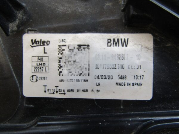 KOPLAMP BMW 1 F40 FULL LED 19-24 LINKS 6311 9482807 Q1008/K5 3C