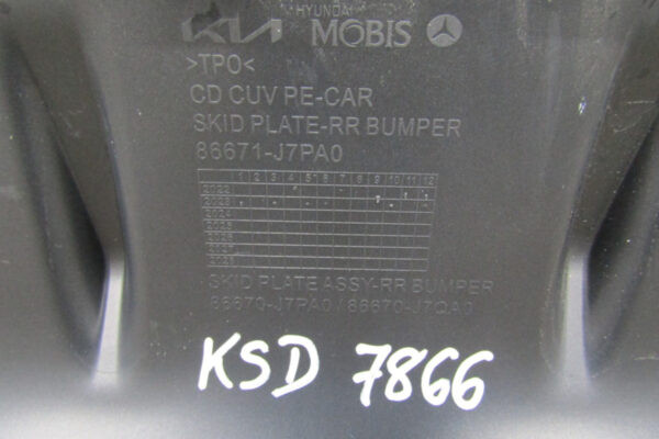 Bumper  Kia Xceed X-Ceed FACELIFT 22- 86671-J7PA0  86671-J7PA0 Achterbumper KSD7866