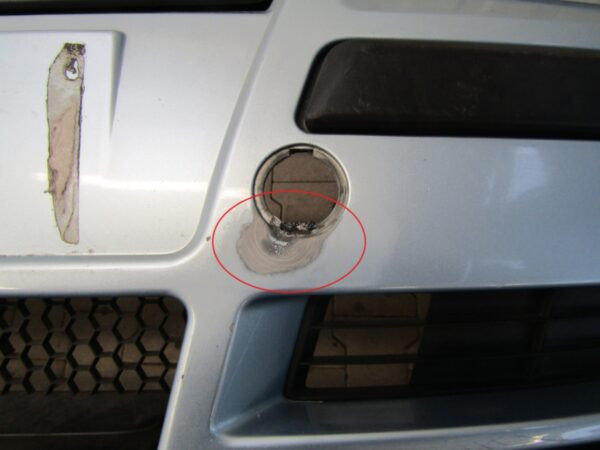 Bumper	Fiat Ulysse 2 II 02-10 1487507077 Voorbumper Q3116