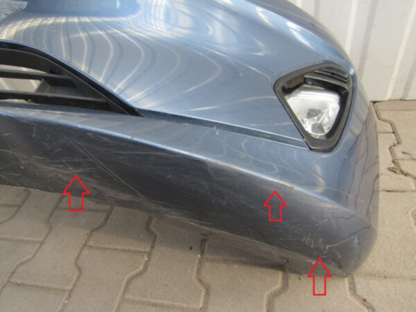 Bumper Ford Fiesta Mk8 VIII 17- H1BB-17757 Voorbumper KS7719