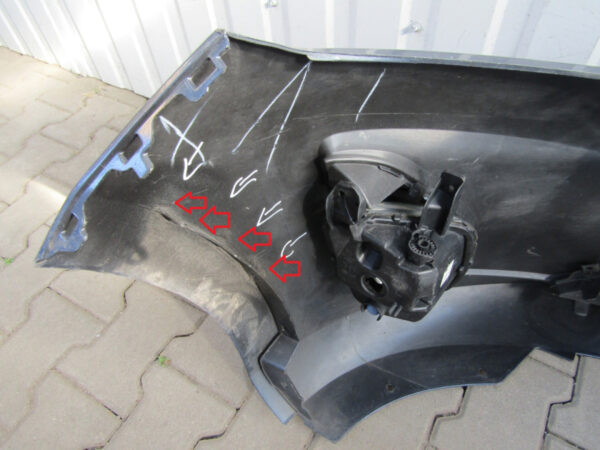 Bumper Ford Fiesta Mk8 VIII 17- H1BB-17757 Voorbumper KS7719