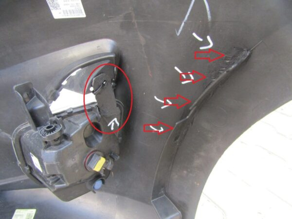 Bumper Ford Fiesta Mk8 VIII 17- H1BB-17757 Voorbumper KS7719