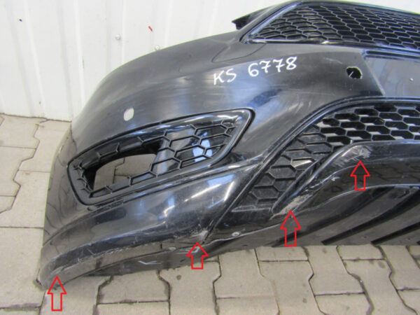 Bumper Ford Focus Mk3 III ST-Line STLine FACELIFT 14- F1EB-17757 Voorbumper KS6778