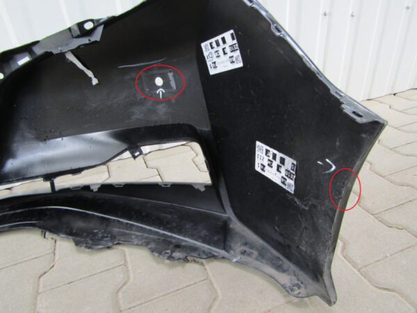 Bumper Nissan Leaf 2 II 17- 620225sh0h Voorbumper KS4491