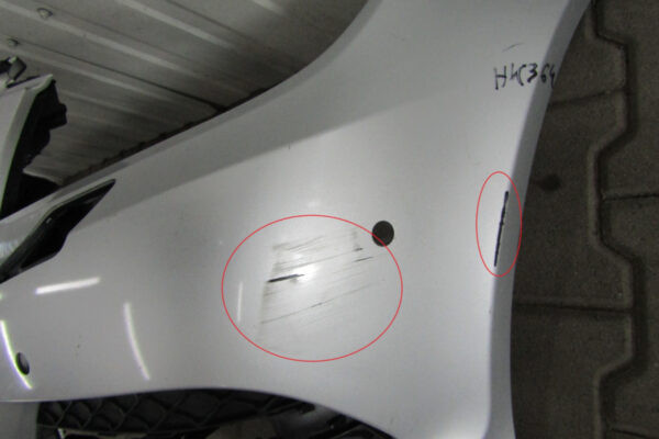 Bumper  Mercedes C-KLASSE W204 FACELIFT 11-14  A2048854265 Voorbumper HK364